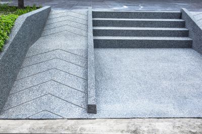 Handicap Ramp Installation detail