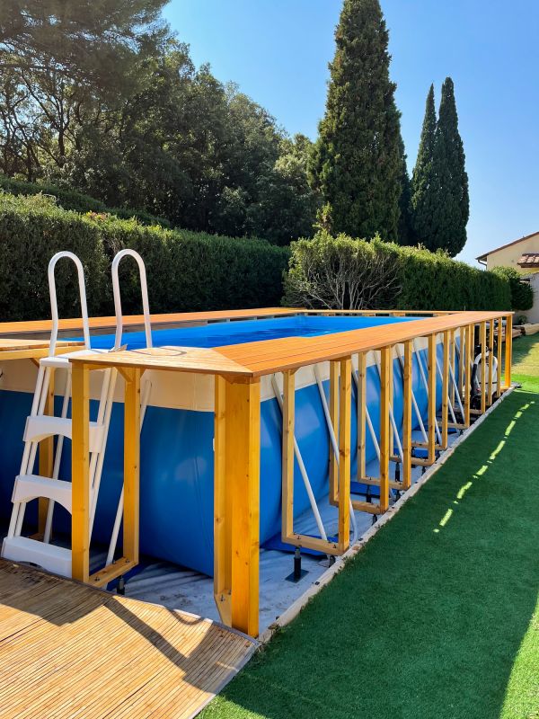 Ground Level Deck Construction