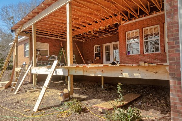 Porch Columns Installation in Jersey City