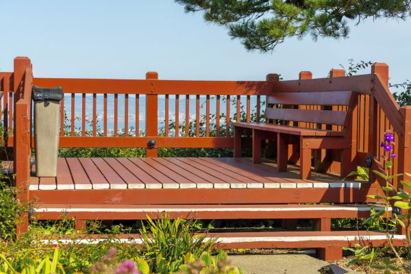 Redwood Deck Construction in Jersey City
